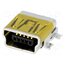 67503-1020 Connector: USB B mini; socket; on PCBs; SMT; PIN: 5; horizontal xrLNE-OdmzXNMRoYUrnYFeEAmEHBaC4t9Ag_FmClOAk