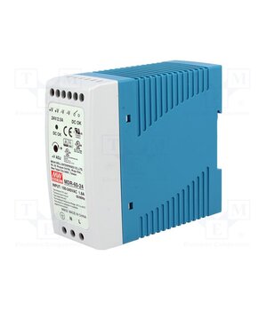 MDR-60-24 Power supply: switching; for DIN rail; 60W; 24VDC; 2.5A; 85÷264VAC OzasW5I7wbsvrb3nnzodFwNmxqHgKWWg6Do0iq2R7Zc