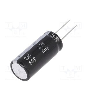 BRP002R8L606FA Supercapacitor; THT; 60F; 2.8VDC; ±20%; Ø18x41mm; 15mΩ; -40÷65°C O-L_eoFH9tQWHOS66W4mLmXFvA-iMxtCWQu9WvoH45o