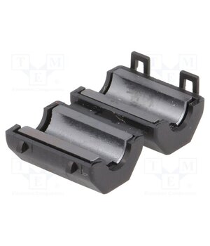 FLF-60B Ferrite: two-piece; on round cable; Ø: 6mm; 60Ω; A: 18.5mm; B: 14mm XwhQTl1rQE0bRTqth0ywyYHYz3gKXC4UWAD1T-A6cCA