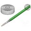 C128 GREEN Wire: microphone cable; 2x0.35mm2; green; OFC; -15÷70°C ZUVyOeurt7BzlGy-15X-0UyUYK0emBxCRjLmBRSBQgY
