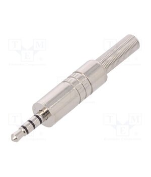 FC68124M Connector: Jack 3,5mm; plug; male; ways: 4; straight; for cable Ow0BuaNgU590lm_Q6SskF8CQDTOe5FxYXePxBUYuJd4
