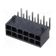 172064-0012 Connector: wire-board; socket; male; PIN: 12; Mega-Fit; angled 90° Ag5nj-0s1WLnvq1VUj6N-kshYpbjlfG-IYMRZ2LhSbY