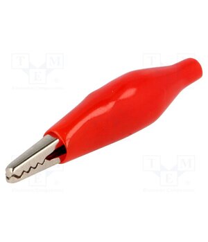 CRCLRE-02 Crocodile clip; 60VDC; Grip capac: max.8mm; Overall len: 41.5mm 6LL8rL0WHZGpc6SKCUoWnOT3KdiS0cu4FOa-EWJnFdA