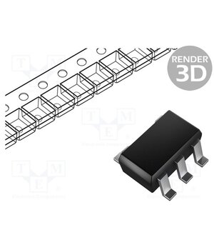 SI1032R-T1-GE3 Transistor: N-MOSFET; unipolar; 20V; 0.14A; Idm: -0.5A; 0.13W; SC75A Jep01BizhPn56wV2q0x2spZzeX-0SSZStyu4bAkJbpo