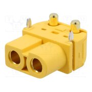 XT60PW-F Connector: DC supply; socket; female; XT60; 30A; 500V; PIN: 2; THT KTQDN4pqf8A_go0OdlankBuMa5jr4lTVryJs_n-3xQo