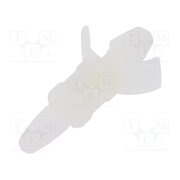 8G813V40363 PCB distance; polyamide; L: 9.5mm; snap fastener; natural 9Q0tzl8ateYMHCD3EQYuhDpjLMIK594kxoy5Fi9Rom8