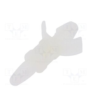 8G813V40363 PCB distance; polyamide; L: 9.5mm; snap fastener; natural 9Q0tzl8ateYMHCD3EQYuhDpjLMIK594kxoy5Fi9Rom8