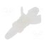 8G813V40363 PCB distance; polyamide; L: 9.5mm; snap fastener; natural 9Q0tzl8ateYMHCD3EQYuhDpjLMIK594kxoy5Fi9Rom8