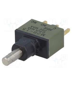 M2B15AA5G03 Switch: push-button; Pos: 2; SPDT; 1A/125VAC; 1A/30VDC; ON-(ON) 9_iiFyXHdeVH6Kwn_Lvb2Ty7hcWnWnECePSiPwBQeLQ