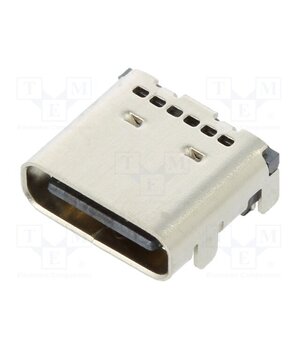 217B-BC02 Connector: USB C; socket; SMT; angled; USB 3.1 P6EJq0LcRUUNapzc56rXnAuIBv5yTIe5sP7YVnY7QEs
