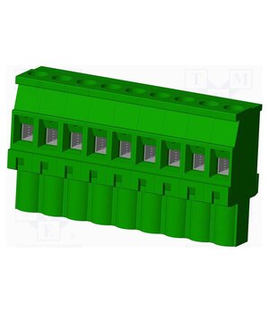 TS09515B0000G Connector: pluggable terminal block; plug; female; TS; 15A; 300V NzY7H5dJ93rMBmgV4OztMAWXscAkoSUNcCsbs8pAQXA