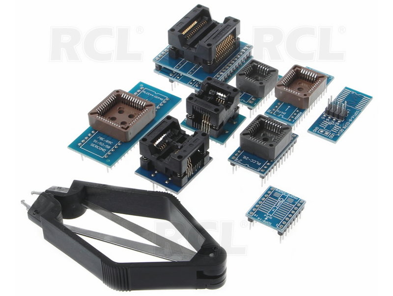 thumbnail image 2 of 8 Programmer Adapters Sockets + IC Extractor Kit For TL866A EPROM Programmer 2 of 4