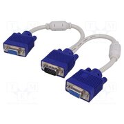 AK-AD-20 Cable; D-Sub 15pin HD socket x2,D-Sub 15pin HD plug; white xCNhuboFndbEkf9mDOdNHswWHfIvJGFHm5M_eHdGB7k