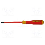 14-652-VDE Screwdriver; insulated; slot; SL 3.5; Blade length: 100mm 0dfSy_M8mSBnizdI05VwdTS3L2wRQpn1d_PDdrPl-PA