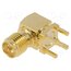 RF2-03N-T-00-50-G-RP Connector: RP-SMA; socket; male; angled 90°; THT; on PCBs; PTFE G38goZCITn7zu3nGH4PLlKWnGnYcrx1NAVqa1LwoZMk