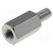 216X12 Screwed spacer sleeve; 12mm; Int.thread: M4; Ext.thread: M4; brass rcumiWcQqpWGg3qYVD7mCT6FJJL5NcxXgVZqpTlS5lE