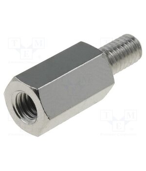 216X12 Screwed spacer sleeve; 12mm; Int.thread: M4; Ext.thread: M4; brass rcumiWcQqpWGg3qYVD7mCT6FJJL5NcxXgVZqpTlS5lE