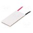 TEC1-06310 Module: Peltier; 7.5V; 7.5A; 20x40x3.3mm; 45W; Al2O3; 16AWG; 63°C yoCUeMLcEQunf6l_iRW0Hu_RgOd2m_5m5z4fjvpFsSc