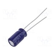 ECEA1HN100U Capacitor: electrolytic; bipolar; THT; 10uF; 50VDC; Ø6.3x11.2mm 0mOOXta6fCI9pgCFDpxmDkDIjdC0mwEp5Ltu04Fsoo4