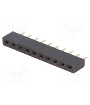 ZL305-10 Connector: pin strips; socket; female; PIN: 10; straight; 3A; THT Q_qDgQlhnrrqICbtQksppgbgZjwFGOwE3syCdrQpk5g
