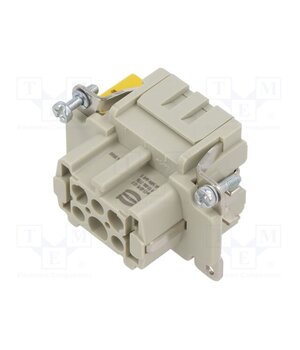 09330062776 Connector: HDC; contact insert; female; 16A; 500V; Han® ES; PIN: 6 D27uQQmV7cCXhSCTPVL0ki-pMmRypTsEsKWR6p827pM
