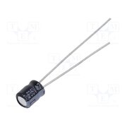 ECEA1VKS4R7 Capacitor: electrolytic; THT; 4.7uF; 35VDC; Ø4x5mm; Pitch: 1.5mm pUGl2YWfvWJceHbgIFY_oGlBRNV96yysuzmCyrhQXG4