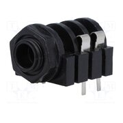 JC-211 Connector: Jack 6,3mm; socket; female; mono; ways: 2; THT rmfjC8emD23uOjNf1zCdU6tz7Lm8hJlxdPBUERw6ge0
