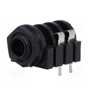 JC-211 Connector: Jack 6,3mm; socket; female; mono; ways: 2; THT rmfjC8emD23uOjNf1zCdU6tz7Lm8hJlxdPBUERw6ge0