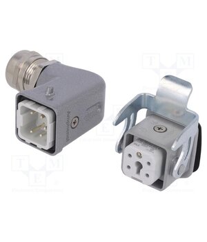 C14610E0049264 Connector: HDC; male + female; 10A; 400V; PIN: 5; 4+PE; size A3; M20 l2Xp4rQ7yeIwanJqMwcqlO5joHZKX3tM4TbSsCEc4pM