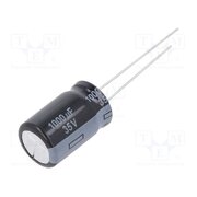 EEUFP1V102 Capacitor: electrolytic; THT; 1000uF; 35VDC; Ø12.5x20mm; Pitch: 5mm sPj9ZwhVmZRmD7vkwwcvaH9BYtN2-4MoXxL6DzsdQ-s