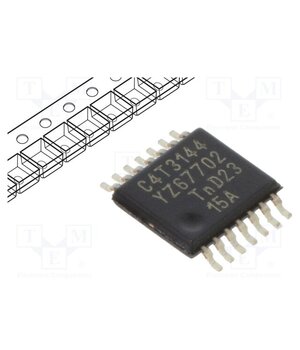 74LVC4T3144PW-Q10J IC: digital; 4bit,buffer,line driver,translator; Ch: 2; CMOS; SMD Oxtgu058NObi5xljk7LpwbGpUDXKM8LhuWjN7SujAgQ