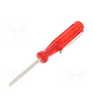 01537 Screwdriver; slot; SL 3; Blade length: 40mm; Overall len: 100mm DPiEzSdIbZNwBabUWapbTFOC8E-7Y-YDHmi8uebMFDI
