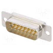 HDA-15P(50) Connector: D-Sub; PIN: 15; plug; male; soldering; 5A; HD 9NkACSW-5c8s4PfcxAMqH6W0Mb2BNNwLRkHLUD_dMr0