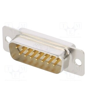 HDA-15P(50) Connector: D-Sub; PIN: 15; plug; male; soldering; 5A; HD 9NkACSW-5c8s4PfcxAMqH6W0Mb2BNNwLRkHLUD_dMr0