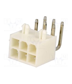 C4255WRF2X03/V0 Connector: wire-board; socket; male; PIN: 6; THT; PCB snap; 4.2mm tnOVPf4fsgKSF4VS1f29iq1qqyEmpFtktdxLGVs4GwU