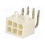 C4255WRF2X03/V0 Connector: wire-board; socket; male; PIN: 6; THT; PCB snap; 4.2mm tnOVPf4fsgKSF4VS1f29iq1qqyEmpFtktdxLGVs4GwU