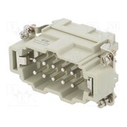 HE-010-MS Connector: HDC; contact insert; male; HE; PIN: 10; 16A; 500V; 10+PE msghisGp4xHzWhWPUBw5UkgzpGdPotXnspDyuDReBvc