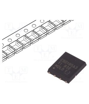 CSD18563Q5AT Transistor: N-MOSFET; unipolar; 60V; 100A; 116W; VSONP8; 5x6mm cvyq1mPsqy0IVeoWBORVLY0MI9cj-GUZxDFBNLQjOE4