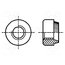 B3X1.7X2.4/BN196 Insert nut; round; M3; steel; Plating: zinc; 2.3mm; BN 196; push-on VIGTVN66XP7XAUTyezUp5ZjxzdyrPfHtxaicBFcIHJI