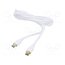 CC-USB2S-CMCM-1.5M-W Cable; USB 2.0; USB C plug,both sides; 1.5m; white; silicone; 60W rtfMSnrZUL_W2pq65SXgrV53_A9hDxrnedoUvS_IFG4