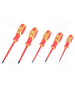 AV05050 Kit: screwdrivers; Pozidriv cross,slot; 1kVAC; plastic box; 5pcs. -j7-wcVQLK3l-4UTwn1cCnl-5nNmLwNDUSBB3tQdji4