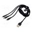 CASS030001 Cable; USB 2.0; 1.2m; black; 100W; 6A kYral7pRsVhuThjLXuZDik9MWLzxHk4EDDP4baQfBRw