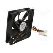 AK-174BK-S Fan: DC; axial; 12VDC; 120x120x25mm; 17.5dBA; slide; 1200rpm; black OflVO-cWZ6ZV1HCPGf5cBCXMhsAyWreWOPAOj7TUt4g