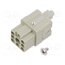 CQF 07 Connector: HDC; contact insert; female; CQ; PIN: 7; 10A; 600V; 7+PE n9NYjlgHpBj-LJOAllcsja96Mbw_aRUMcSVItKh5lI8