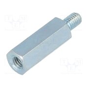 1384791 Screwed spacer sleeve; 14mm; Int.thread: M3; Ext.thread: M3; steel EG0aLggT2O_5R7uTFG1uIMYKLE-ahKJ-W20Hrx6DkcU