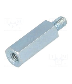 1384791 Screwed spacer sleeve; 14mm; Int.thread: M3; Ext.thread: M3; steel EG0aLggT2O_5R7uTFG1uIMYKLE-ahKJ-W20Hrx6DkcU