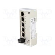 24020050000 Switch Ethernet; unmanaged; Number of ports: 5; 9÷60VDC; IP30 E_YIsRGt7l3jbbcQjjc_J2VigXLzfBsfdXOq1ziyWgE