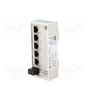 24020050000 Switch Ethernet; unmanaged; Number of ports: 5; 9÷60VDC; IP30 E_YIsRGt7l3jbbcQjjc_J2VigXLzfBsfdXOq1ziyWgE