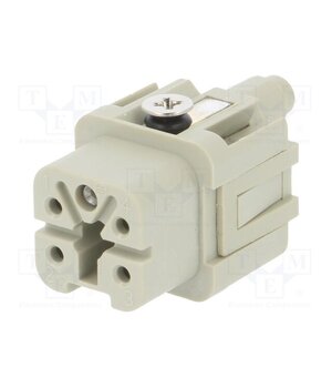 HA-004-F Connector: HDC; contact insert; female; HDC; PIN: 5; 10A; 250V; 4+PE 8eYP57AwEpXfC5JjZnwSxpnX30D1SAO-t7_oVzmqJx0